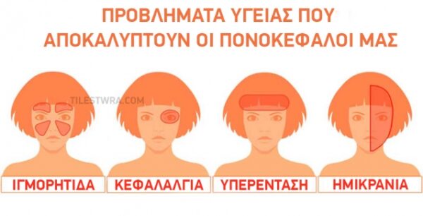 Ποια προβλήματα υγείας υποδηλώνουν οι πονοκέφαλοί μας;