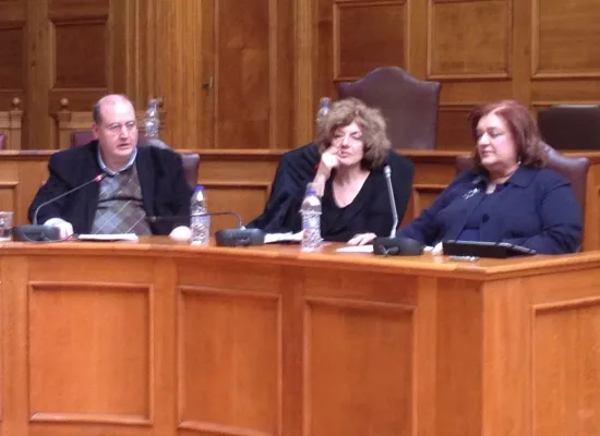 Ομιλία της αναπληρώτριας υπουργού, Σίας Αναγνωστοπούλου, στην Επιτροπή Μορφωτικών της Βουλής