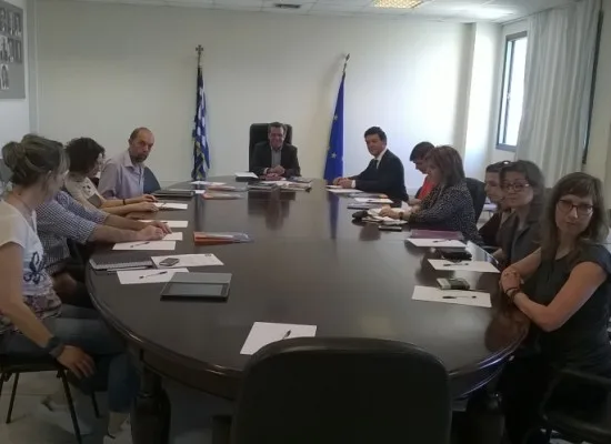 Συνάντηση του Γ.Γ. του Υπουργείου Γιάννη Παντή με εκπροσώπους της UNICEF και του ΟΗΕ για την εκπαίδευση των προσφυγόπουλων