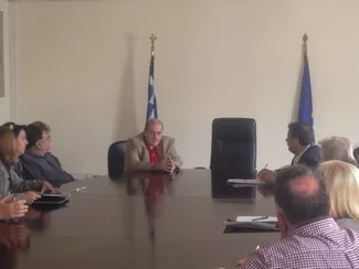 18-11-15 Συνάντηση ΥΠΠΕΘ Νίκου Φίλη με την Πανελλήνια Ένωση Σχολικών Συμβούλων» (Π.Ε.Σ.Σ.)