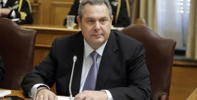 Επίσκεψη του Πάνου Καμμένου στη Σχολή Εθνικής Άμυνας