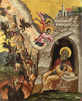 Μητροπολίτης Κυθήρων Σεραφείμ, Ο άγιος Ιωάννης, ο υποδειγματικός ασκητής της Κλίμακος