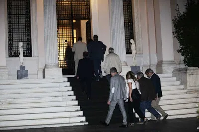 Τα Θρησκευτικά και στο δείπνο των βουλευτών ΣΥΡΙΖΑ και ΑΝΕΛ με τον Πρωθυπουργό στο Μέγαρο Μαξίμου