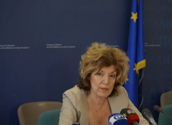 Απάντηση της Σίας Αναγνωστοπούλου στις δηλώσεις του Κυριάκου Μητσοτάκη για τα Συμβούλια Ιδρυμάτων
