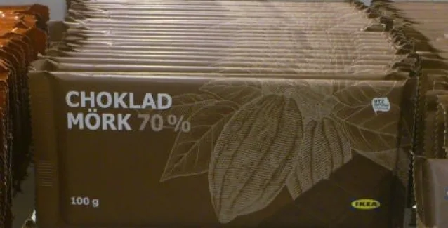 Ανάκληση μαύρης σοκολάτας από την IKEA