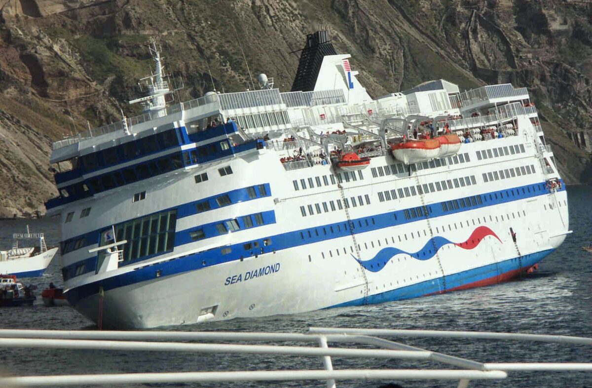 5/4/2007 – 5/4/2015: Οκτώ χρόνια από το ναυάγιο του Sea Diamond