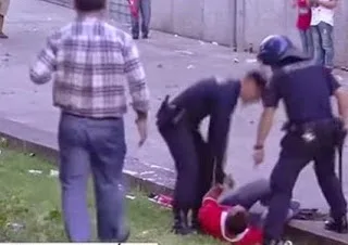 Το βίντεο που έχει προκαλέσει σάλο στην Πορτογαλία – Όταν οι Αστυνομικοί χτυπούν με μανία έναν πατέρα μπροστά στα μάτια του μικρού παιδιού του [video]