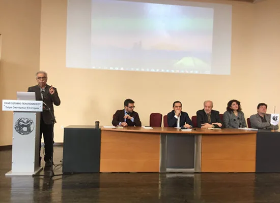 Ο Κώστας Γαβρόγλου σε ημερίδα στην Τρίπολη για τον Ενιαίο Χώρο Εκπαίδευσης και Έρευνας