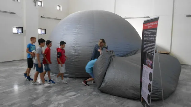 Το Κινητό Πλανητάριο Starlab επιστρέφει στην Αλεξανδρούπολη