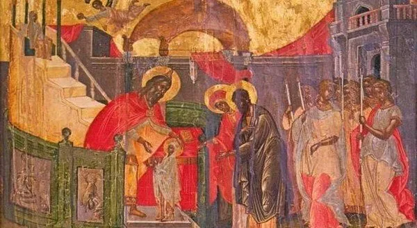 Τα Εισόδια της Θεοτόκου- δώδεκα χρόνια στον Ναό! (διήγηση για παιδιά)