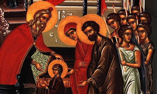 Εισόδια της Θεοτόκου: Τι γιορτάζουμε