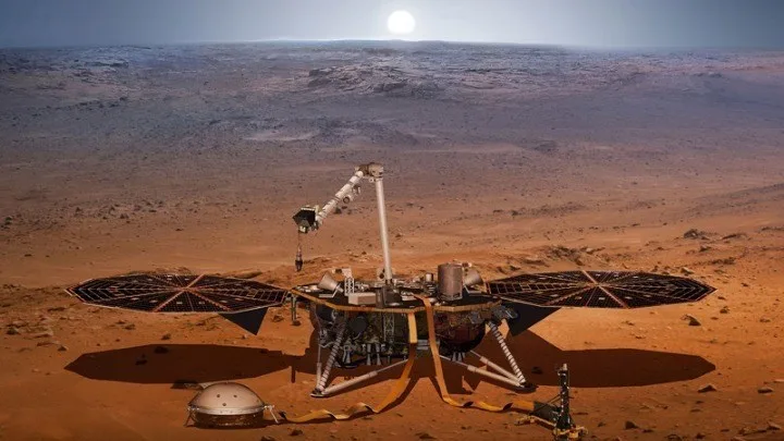 Ιστορική στιγμή: Το Insight προσεδαφίστηκε στον πλανήτη Άρη