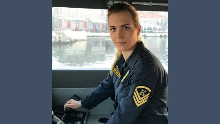 Μ. Κόντη: Η μόνη γυναίκα κυβερνήτης σκάφους στα ανατολικά σύνορα