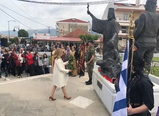 Η Μ. Τζούφη στις εκδηλώσεις για τα 100 χρόνια από τη Γενοκτονία των Ποντίων στα Ιωάννινα