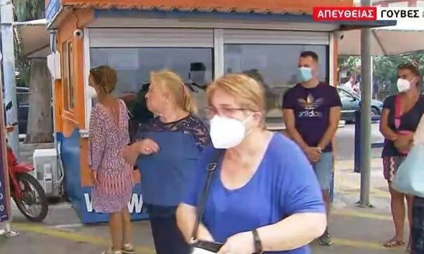 Φωτιά Εύβοια – Εξοργιστικό: Ζητούσαν εισιτήριο από κόσμο που έφευγε από Αιδηψό!