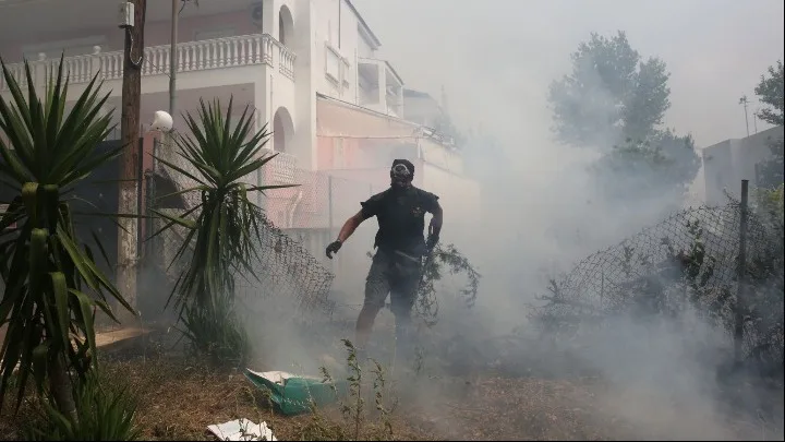 Φωτιά στην Εύβοια: Καίγεται για έβδομη μέρα η Εύβοια