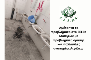 Ειδική Αγωγή: Αμέτρητα τα προβλήματα σε ΕΕΕΕΚ – Βανδαλισμοί, κλοπές και τεράστιες ελλείψεις προσωπικού